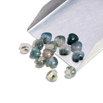 Load image into Gallery viewer, Natural Moss Agate Heart Shape Beads, Tree Agate Heart Shape Smooth Gemstone Beads, Loose Wholesale Heart Charm Beads, 10 MM