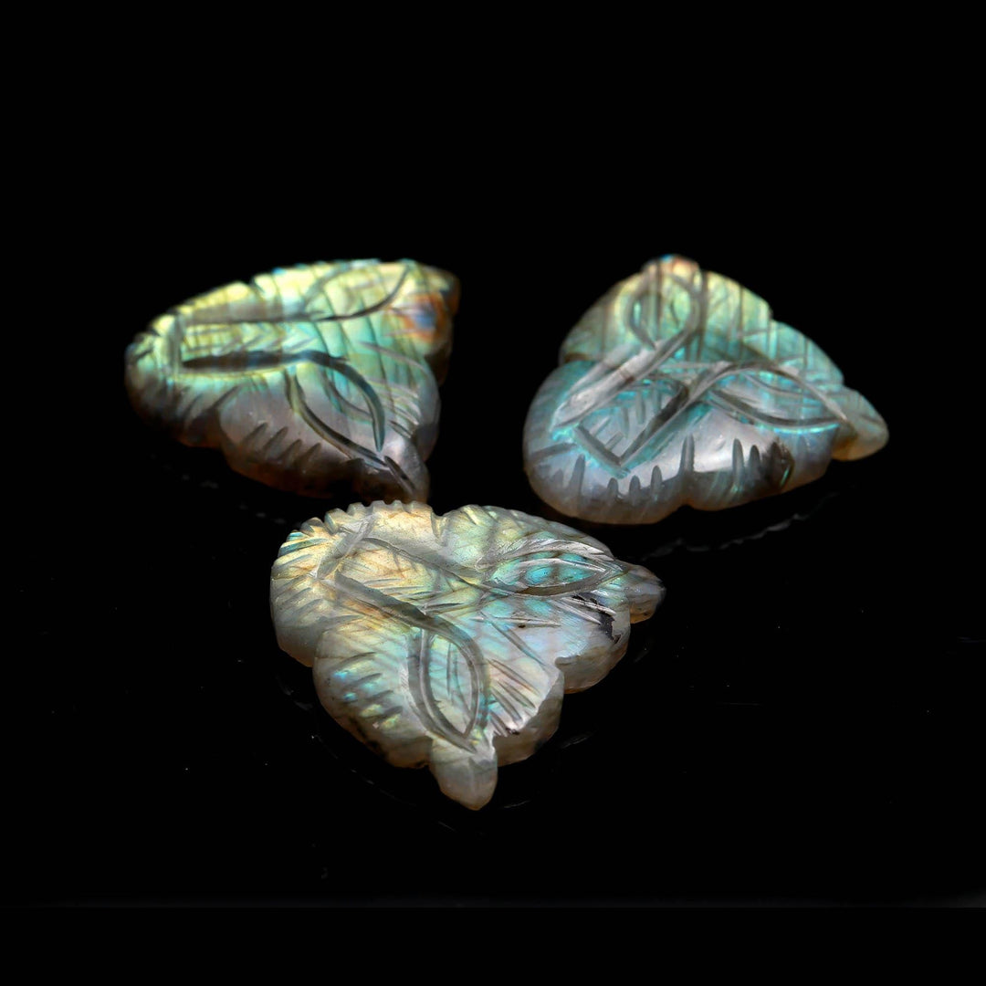 1 PC Flashy Labradorite Lion Face Carving, Labradorite Crystal for Gifts, Reiki Healing, 25 MM