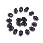 Load image into Gallery viewer, Gorgeous Black Sunstone Clouds Shape Briolettes, Hand Carved AAA Sunstone Faceted Cloud Shape Beads, Loose Wholesale Gemstones, 12 MM