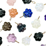 Load image into Gallery viewer, Natural Hand Carved Dog Paw Shape Pendants, AAA Gemstones Paw Charm Pendant, Everyday Wear Girl Jewelry, 13 MM Paw Jewelry, Gift For Her