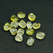 Natural Lemon Quartz Rough Gemstones, Raw Lemon Quartz Crystals, Rough Loose Lemon Quartz Gemstones, 12X15 MM Approx Healing Raw Crystals