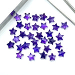 Load image into Gallery viewer, Natural Amethyst Faceted Stars Shape Briolettes, 8 MM Purple Amethyst Star Shape Beads For Jewelry Making, Mini Gemstone Star Charms Beads