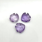 Load image into Gallery viewer, Cute Pink Amethyst Fish Shape Beads, Natural Pink Amethyst Fish Hand Carved Beads, Marine Fishes, Deep Sea Gemstone Fishes 16X17 MM