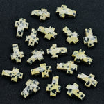 Load image into Gallery viewer, Dalmation Jasper Cross Shape Beads ~ Dalmation Jasper Carvigs Gemstone Beads ~ Faceted Cross Beads ~ 15 MM Cross Charm Beads ~ Holy Cross