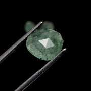 2,10,20,25,50pcs A-one Quality green aventurine freeform Rosecut, faceted rosecut, gemstone for jewelry, jewelry making rosecut 12X7 12X10mm