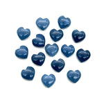 Load image into Gallery viewer, AAA Blue Opal Heart Beads: Carved Gemstone Briolettes, 10mm