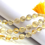 Load image into Gallery viewer, Natural Citrine Plain Tumble Shape Beads, Citrine Nuggets Shape Smooth Beads, Fancy Jewelry Making Beads, 6X8 - 7X9 MM, 8" Strand