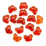 Load image into Gallery viewer, Superb Carnelian Butterfly Shape Beads, AAA Carnelian Hand Carved Butterfly Briolettes, Gemstone Carvings, 13 MM Mini Loose Butterfly Charms