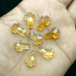 Load image into Gallery viewer, Natural Citrine Faceted Cross Shape Beads, AAA Citrine Hand Carved Cross Shape Stone, Spiritual Beads, Healing Beads, 15 MM