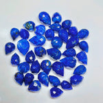 Load image into Gallery viewer, 2,3,4,5,6 pcs 100% Natural Lapis Lazuli Drop Shape Gemstone, Natural Drop Shape Gemstone, Gemstone for Jewlery, 3X5- 7X4.5 mm (Approx)