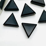 Load image into Gallery viewer, AAA Quality 100% Natural black onyx Triangle Shape Loose Gemstone, Triangle Shape Loose Gemstone, Gemstone For Jewlery,12mm
