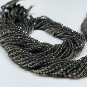 AAA Quality Natural Smokey Quartz  faceted  Rondelle Shape 13.5 Inch Beads Strand, Labradorite Smooth Plain Beads, Gems For Jewellery
