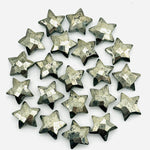 Load image into Gallery viewer, Natural Pyrite Star Shape Briolettes, AAA Pyrite Faceted Star Shape Beads, Fancy Star Stones for Jewelry Making, 15 MM Power Star Charms