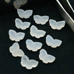 Load image into Gallery viewer, Beautiful Shiny Drusy Butterfly Shape Carving Beads, Drusy Hand carved Gemstone Briolette, Loose Gemstone for jewelry Making Charms12x7mm