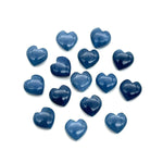Load image into Gallery viewer, AAA Blue Opal Heart Beads: Carved Gemstone Briolettes, 10mm