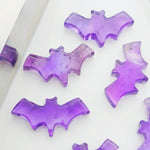 Load image into Gallery viewer, 2,3,4,5 Pcs Natural Blue Amethyst Hand Carved Bat Shape, Bat Shape Gemstone For Jewlery, Bat Shape Gemstone, 20X10 mm