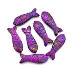 Load image into Gallery viewer, Mohave Purple Turquoise Fish Carving: Gemstone Jewelry Charm