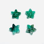 Load image into Gallery viewer, 2,3,4,5 Pcs Natural Emerald Hand Carved Flower Shape, Carved Flower Shape Gemstone For Jewellery, Flower Shape Gemstone, 10 mm