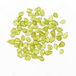 Load image into Gallery viewer, AAA+ Natural Peridot Leaf Shape Beads, Hand Carved Green Peridot Leaf Shape Gemstones For Jewlery Making, 5-7 MM Green Leaves Bead, Carvings