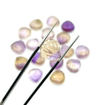 Load image into Gallery viewer, Natural Ametrine Seashell Shape Beads, AAA Ametrine Shell Briolette's, Shell Carving Gemstones For Jewelry 12 mm, Shell Charms Beads