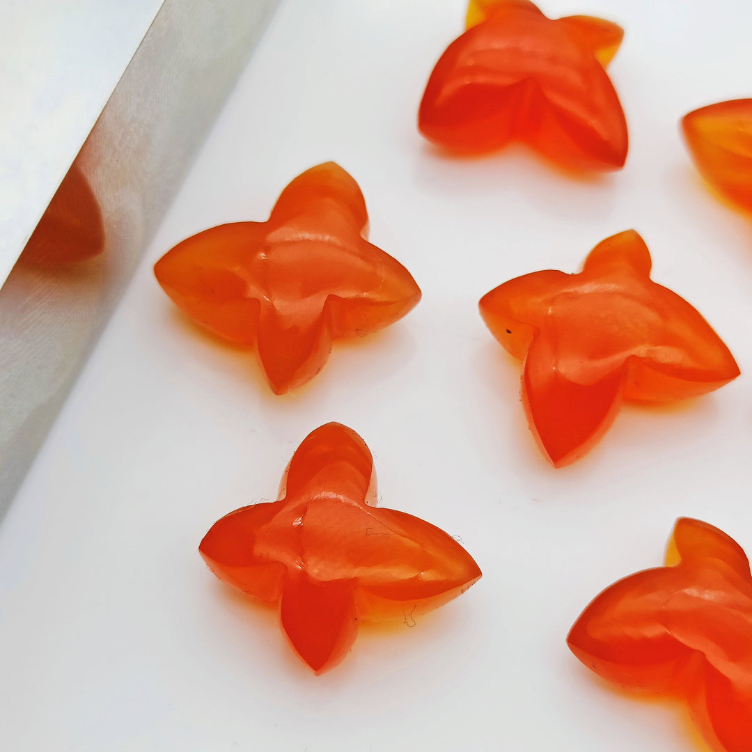 Natural Carnelian Butterfly Shape Briolettes Beads, Hand Carved Smooth Butterfly Gemstone Beads, Jewelry Making Loose Beads, 13X9-14X10 MM