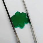 Load image into Gallery viewer, Natural Green Onyx Fancy Shape Hand Carved Gemstone, 15 MM Onyx Fancy Shape Carving Gemstone Beads for Jewlery, Carving Loose Wholesale Bead
