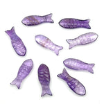 Load image into Gallery viewer, AAA Pink Amethyst Fish Shape Gemstone Crystals, Natural Amethyst Fish Beads for Jewelry Making, 30 MM, Home Decor Stone Gifts