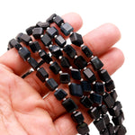 Load image into Gallery viewer, AAA Black Tiger Eye Nuggets Shape Beads, Tumble Shape Gemstone Beads, 6X8-7-9MM, 8" Faceted Jewelry Making Loose Beads