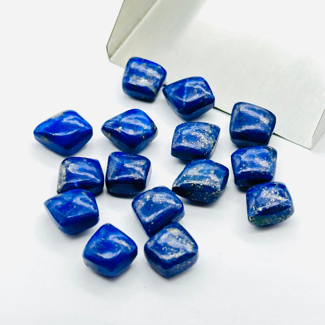 Natural Lapis Lazuli Smooth Leaf Shape Beads, Blue Lapis Hand Carved Fancy Shape Briolette's, Leaf Carving Loose Gemstone Beads, 8X10 MM