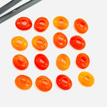 Load image into Gallery viewer, Natural Carnelian Carved Evil Eye Gemstone, Healing Carnelian Gemstone Beads, Evil Eye Charm Beads For Jewelry Making, Carving Beads 10X12MM