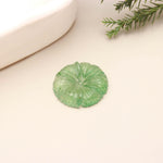 Load image into Gallery viewer, AAA Green Strawberry Hand Carved Flower Shape Stone, Flower Charms, 25 MM Reiki Healing Crystal Gifts, Floral Gemstones for Home Decor