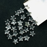 Load image into Gallery viewer, Cute Natural Crystal Quartz Stars Shape Briolettes, AAA Clear Crystal Faceted Star Shape Beads, Jewelry Making Loose Gemstones, 8 MM