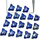 Load image into Gallery viewer, Lapis Lazuli Butterfly Beads: Handmade Faceted Gemstone Charms (14x10 MM)