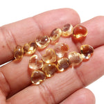Load image into Gallery viewer, Natural Citrine Heart Shape Beads, AAA Citrine Smooth Heart Shape Charms, Mini Plain Heart Briolette's for Jewelry Making, 8 MM
