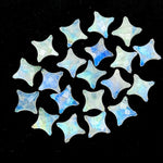 Load image into Gallery viewer, Top Quality Rainbow Moonstone Ninja Star Shape Beads, Natural Rainbow Moonstone Star Gemstone Beads, 15 MM, Star Shape Briolettes, Crystals