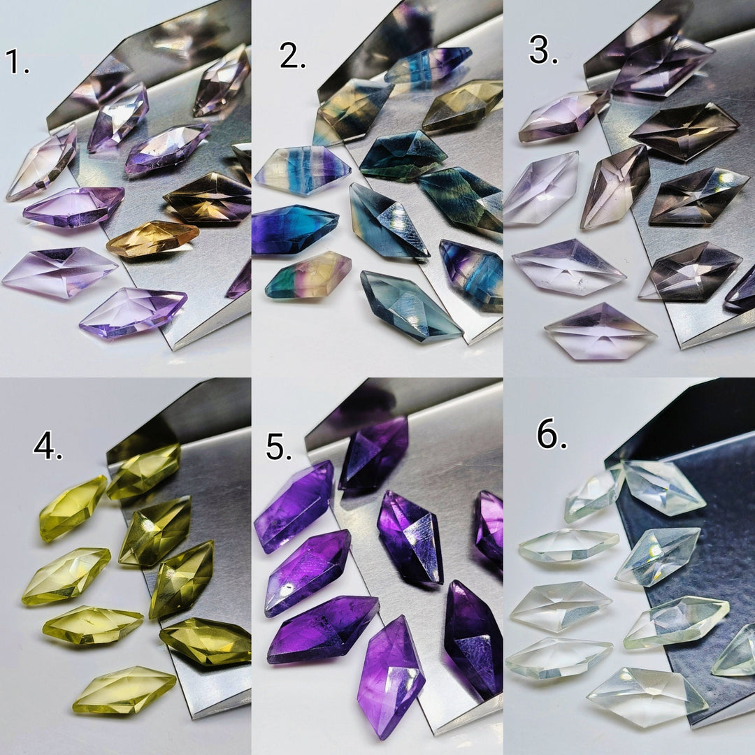10 pcs set 100% Natural spindle Shape Gemstone, Natural spindle Shape Gemstone, Gemstone for Jewlery, 10X5-15X7 mm (Approx)