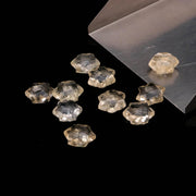 Natural Citrine Star Shape Briolette's, Citrine Star Shape Gemstone for Jewelry, Hand Carved Star Shape Charm Beads, 10 MM