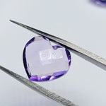 Load image into Gallery viewer, 5,6,7,8,9,10 Pcs 100% Natural Pink Amethyst Heart Shape Faceted Briolettes, hand carved Faceted Gemstone, loose Gemstone For Jewellery 8 mm