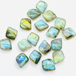Load image into Gallery viewer, 2,3,4,5,6 Pcs Natural labradorite smooth fancy Shape jewelry Making Loose Gemstone, smooth Gemstone, labradorite Gemstone for jewelry 8X10mm