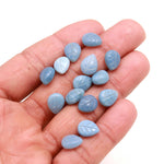 Load image into Gallery viewer, Natural Blue Opal Leaf Shape Briolette's, Hand Carved Blue Opal Leaf Shape Beads, Wholesale Loose Leaves Charms for Jewelry Making, 10 MM