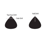 Load image into Gallery viewer, Natural Dalmatian Jasper Shell Shape Briolette's, Hand Carved Shell Shape Beads, Shell Shape Gemstone For Jewelry Making, 12 MM
