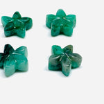 Load image into Gallery viewer, 2,3,4,5 Pcs Natural Emerald Hand Carved Flower Shape, Carved Flower Shape Gemstone For Jewellery, Flower Shape Gemstone, 10 mm