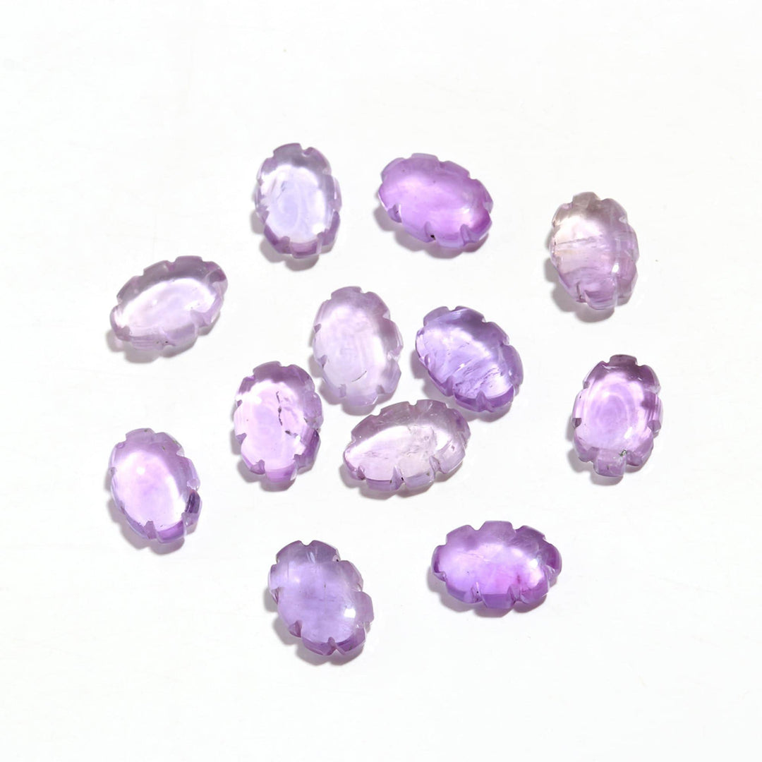 Cute Pink Amethyst Clouds Shape Beads, Natural Amethyst Smooth Cloud Shape Stones, Carved Amethyst Cloud Charms, 12 MM, Loose Briolettes
