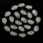 Load image into Gallery viewer, Amazing Crystal Quartz Leaf Shape Briolettes, AAA Clear Crystal Hand Carved Leaf Shape Gemstone Beads, Leaf Beads, 14 MM Loose Leaf Charms