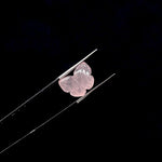 Load image into Gallery viewer, Cute Rose Quartz Butterfly Shape Beads, Natural Pink Quartz Hand Carved Butterfly Briolettes, Rose Quartz Gemstone Beads, 13 MM Loose Beads