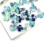 Load image into Gallery viewer, Multi Fluorite Cross Shape Beads ~ Healing &amp; Protection Gemstone Beads ~ Faceted Multi Fluorite Beads ~ 15 MM Fluorite Cross Charm Beads