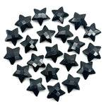 Load image into Gallery viewer, Natural Black Onyx Star Shape Briolettes, Carved Star Shape Beads, Black Onyx Faceted Star Charms, Wholesale Loose Beads for Jewelry, 12 MM