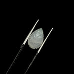 Load image into Gallery viewer, Natural White Moonstone Leaf Shape Briolettes, AAA Moonstone Hand Carved Leaf Shape Gemstone Beads, Leaf Beads, 14 MM Loose Leaf Charms