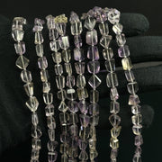 Natural Ametrine Faceted Tumble Gemstone Beads ~ 5X7-6X8 MM Ametrine Nuggets Shape Beads ~ 8