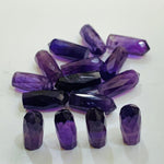 Load image into Gallery viewer, 2,3,4,5 pcs Natural Blue Amethyst Faceted Pencil Shape Loose Gemstone, Blue Amethyst Loose Gemstone, Gemstone For Jewellery 13.5X5.5 mm